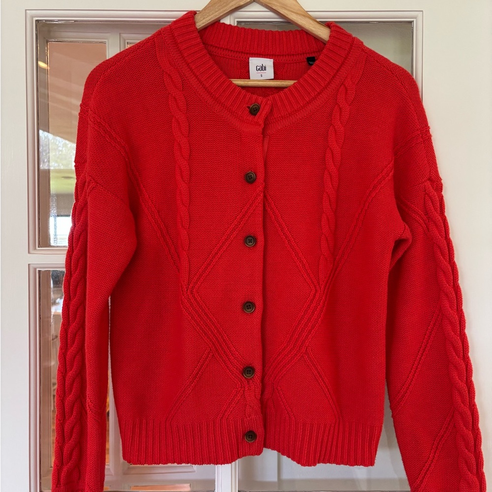 Cabi Cable Knit Sweater